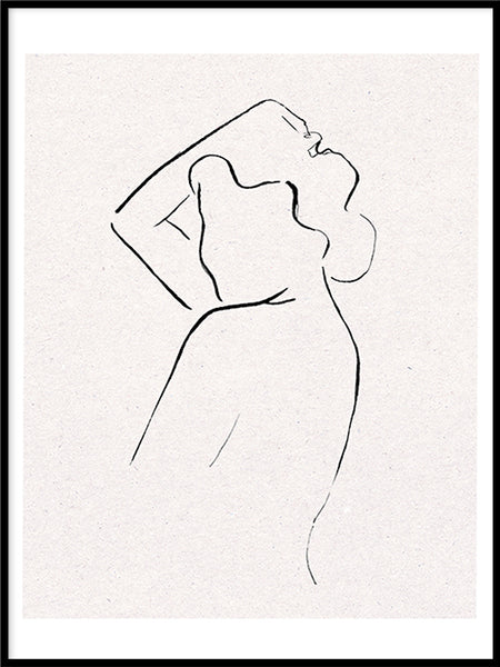 Poster: Miss Monroe, by Cora konst & illustration