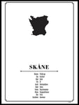 Poster: Skåne, by Caro-lines