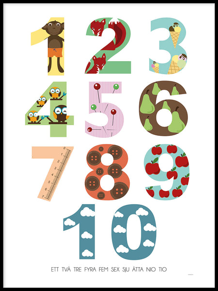 Poster: 123, by ANNABOYE