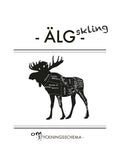 Poster: Älgskling, by Ateljé Spektrum - Linn Köpsell