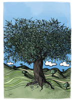 Poster: Andalusia: Olive tree, by Discontinued products