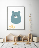 Poster: B Bear, by Katri Hansson