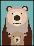 Poster: Baby Bear, by Discontinued products