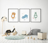 Poster: Baby pose, by Katri Hansson