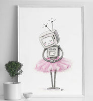 Poster: Ballerinabot, by Discontinued products