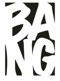 Poster: Bang, by Paperago