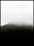 Poster: Mountain in fog, by EMELIEmaria
