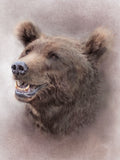 Poster: Happy Bear, by Lena Svalfors Hedin