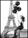 Poster: Black Balloons, by Magdalena Martin Photography