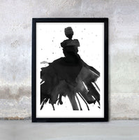 Poster: Black Robe, by Patternplan