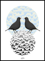 Poster: Blackbirds, by Discontinued products