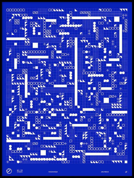 Poster: Blue Screen, by Puldefranck