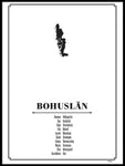 Poster: Bohuslän, by Caro-lines