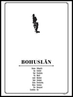 Poster: Bohuslän, by Caro-lines
