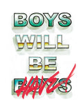 Poster: Boys will be, by Ateljé Enström