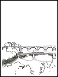 Poster: Bridge over Prague, by Discontinued products