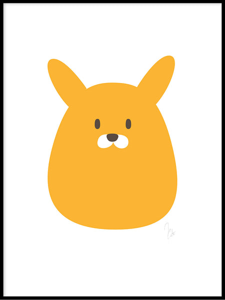 Poster: Bunny, by Katri Hansson
