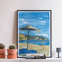 Poster: Burriana beach Nerja, by Discontinued products