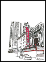 Poster: Chicago Theater, by Discontinued products