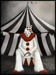 Poster: Circus, Clown, by Majali Design & Illustration
