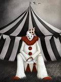 Poster: Circus, Clown, by Majali Design & Illustration