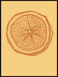 Poster: Lemon Orange, by Fia-Maria