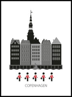 Poster: Copenhagen, by Forma Nova