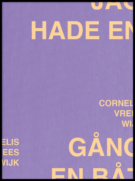 Poster: Cornelis V, by Estelle Graf