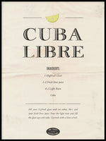 Poster: Cuba Libre, by Discontinued products