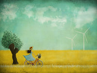 Poster: Bicycle Tour, by Majali Design & Illustration