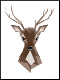 Poster: Deer, by ANNABOYE