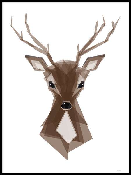 Poster: Deer, by ANNABOYE