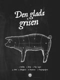 Poster: Den glada grisen, by Discontinued products