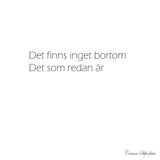 Poster: Det finns inget bortom, by Discontinued products