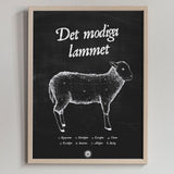 Poster: The brave lamb, by Discontinued products