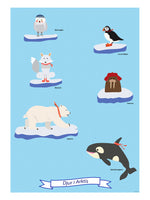 Poster: Animals in the Arctic, by Discontinued products