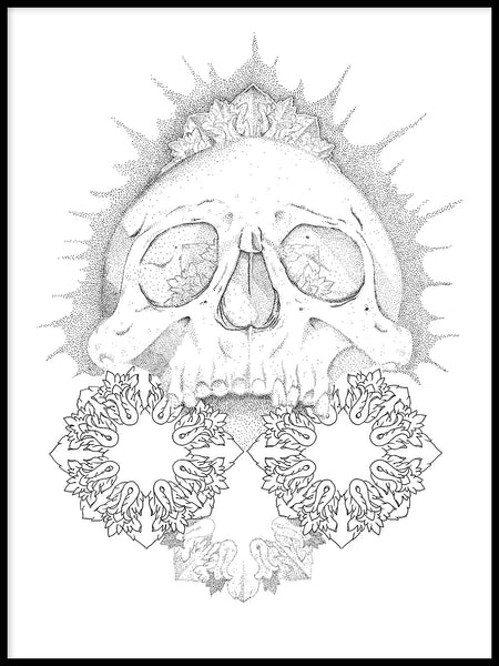 Poster: Skull 2, by Ateljé Enström