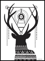 Poster: Dreamcatcher Deer, by Discontinued products