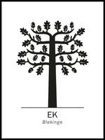 Poster: Oak, by Paperago