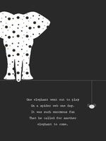 Poster: Elephant walk, by Anna Mendivil / Gypsysoul