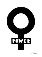 Poster: Fem Power, by Josephine Skapare