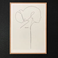 Poster: Female lines II, by Jörgen Hansson Art