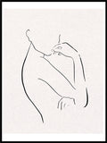 Poster: Femme, by Cora konst & illustration