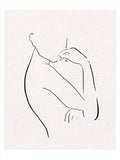 Poster: Femme, by Cora konst & illustration