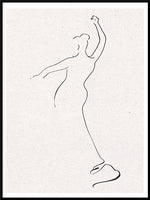 Poster: Flamenco, by Cora konst & illustration