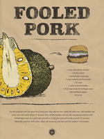 Poster: Fooled Pork, by Discontinued products