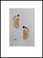 Poster: Footprints, by Sofie Staffans-Lytz