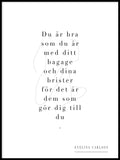 Poster: För vad du har att ge, by EVELINA CARLSON x ELIN JÖNINGER