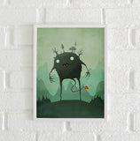 Poster: Forest Elemental, by Discontinued products