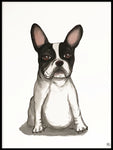 Poster: French Bulldog, by Lindblom of Sweden